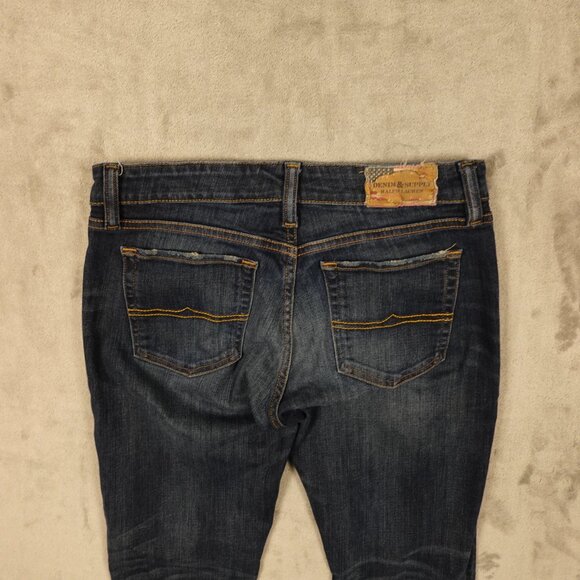 Denim and Supply Ralph Lauren skinny jeans women's 29 blue denim mid rise - Picture 10 of 14
